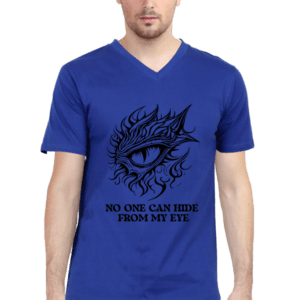 Eye Graphic V-Neck T-Shirt